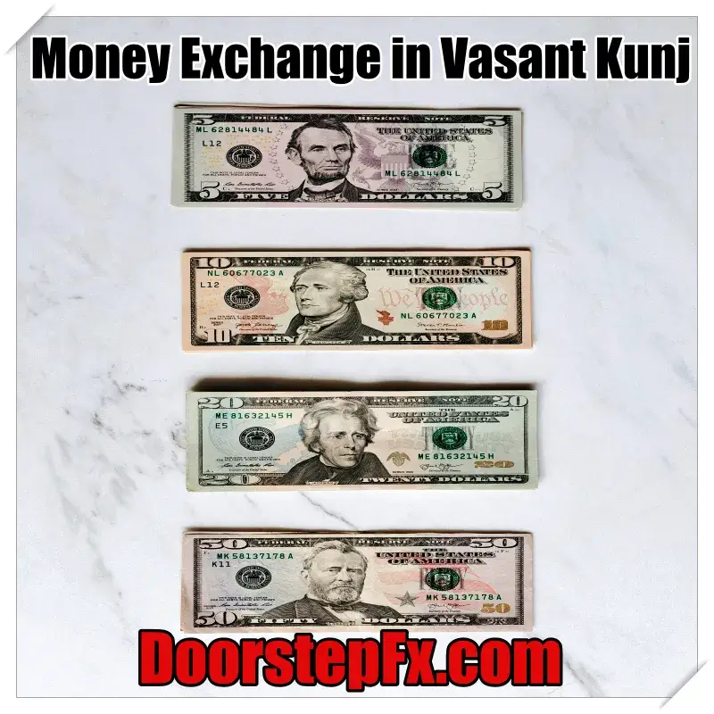 currency changers in Vasant Kunj